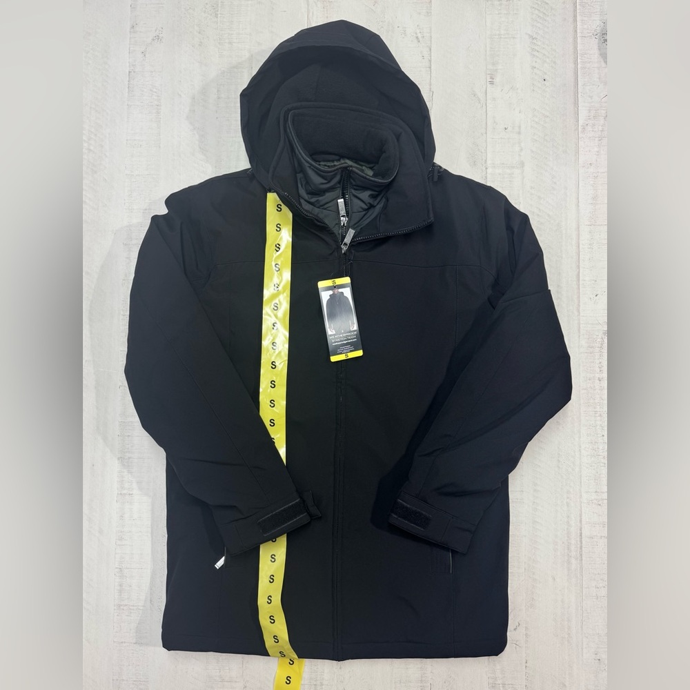 Weatherproof Men's streach tech Jacket Windproof Water Resistant black small - Picture 1 of 8